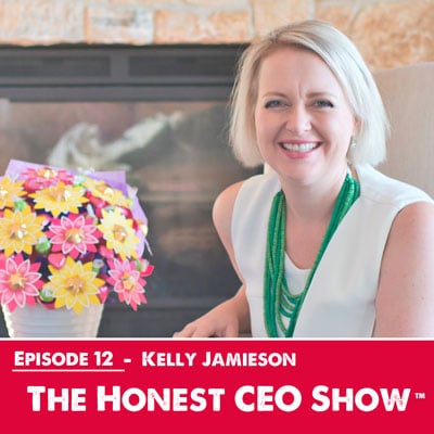 Kelly Jamieson from Edible Blooms on the Honest CEO Show
