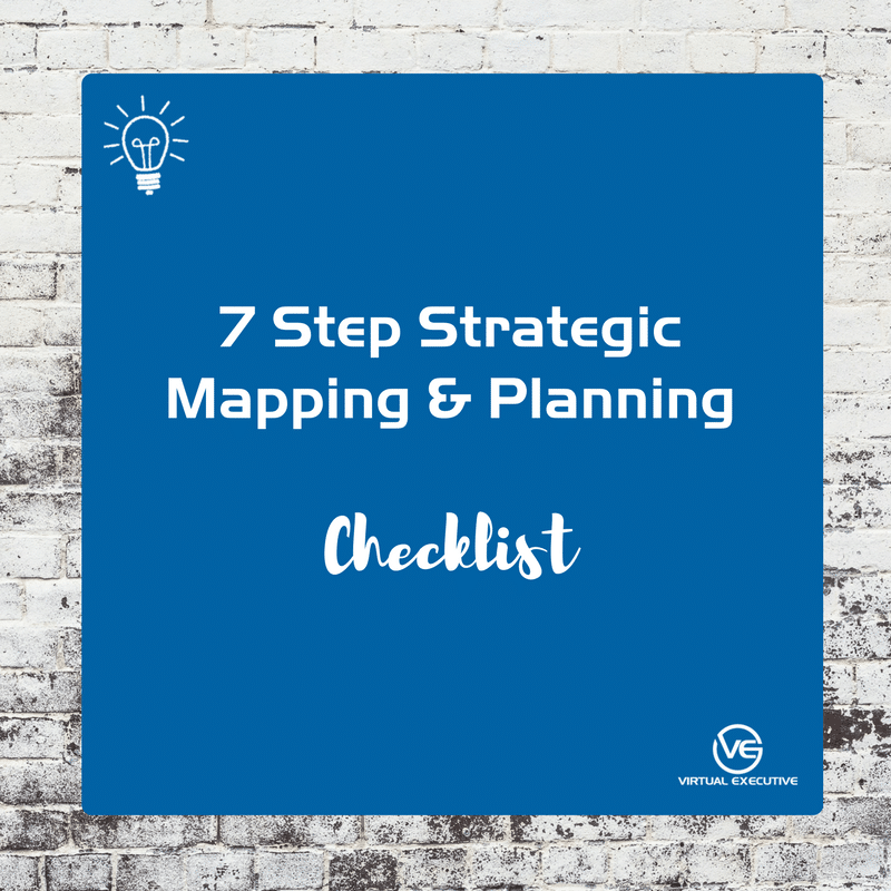 7 Step Strategic Mapping & Planning Checklist